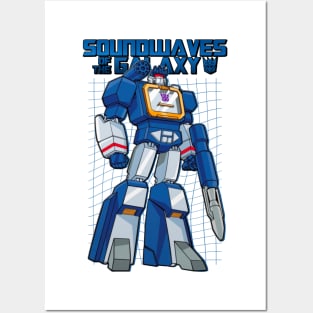 Transformers Soundwave Galaxy Posters and Art